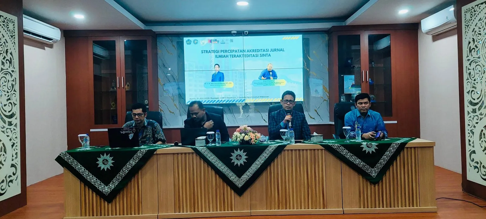 Strategi Percepatan Akreditasi Jurnal Ilmiah Terakreditasi SINTA, Unismuh Makassar Dorong Kualitas Publikasi Ilmiah