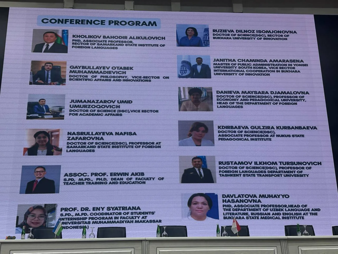 Unismuh Makin Mendunia, Dua Dosen FKIP Jadi Narasumber Konferensi Internasional di Uzbekistan