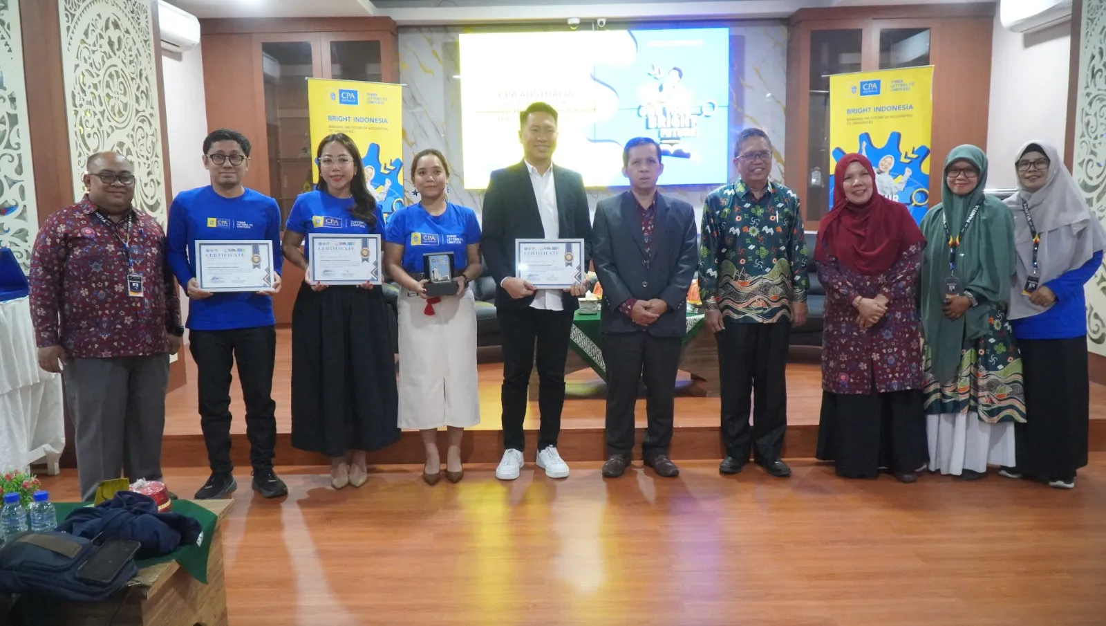 Unismuh Makassar Jadi Tuan Rumah BRIGHT Project CPA Australia di Kawasan Timur Indonesia