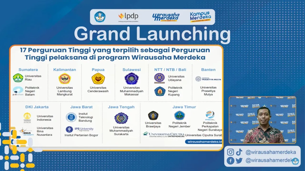 Unismuh Makassar Satu-satunya Kampus Pemenang Hibah Program Wirausaha Merdeka Kemdikbud di Sulawesi