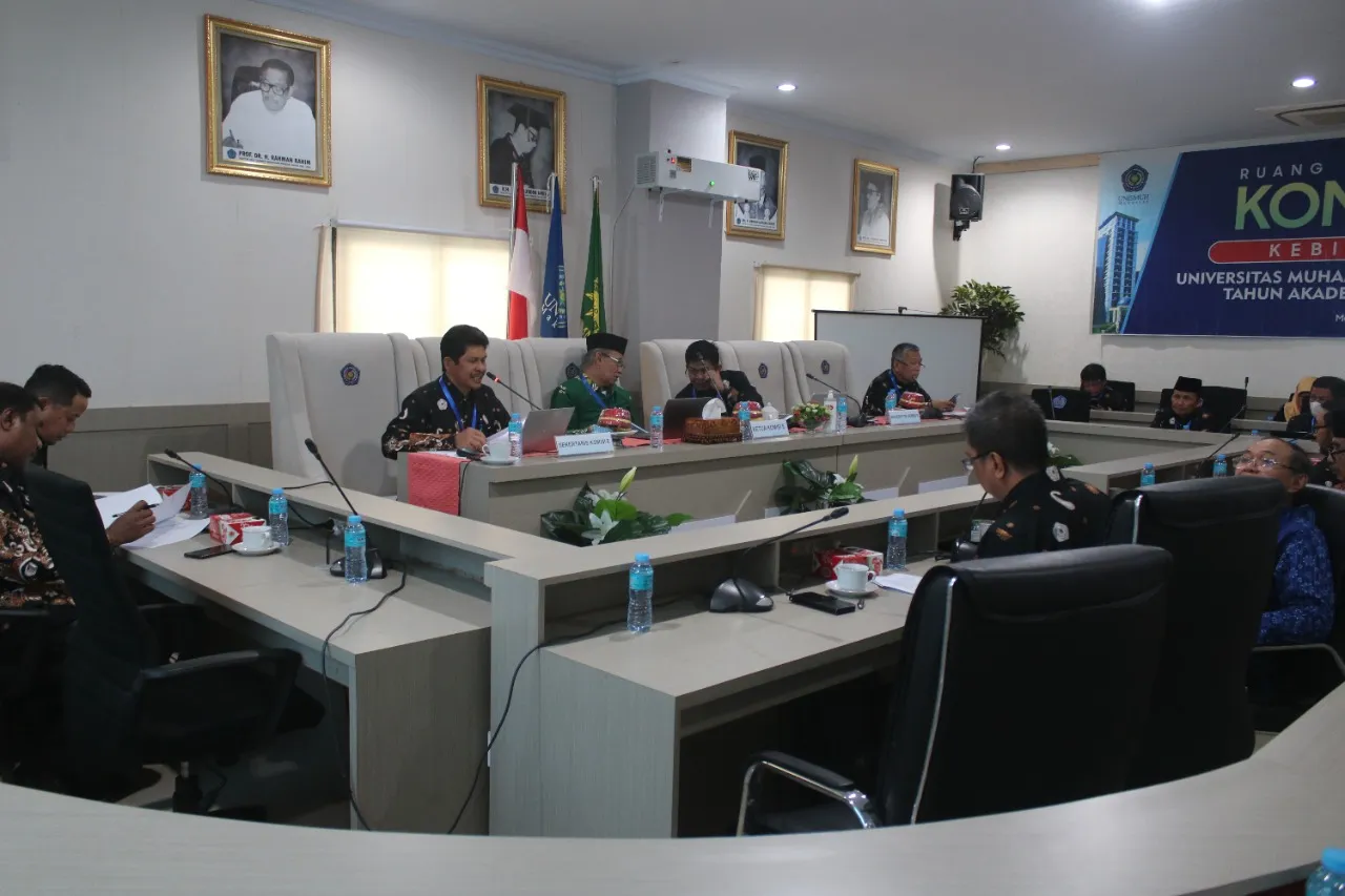 Raker Unismuh, Rektor Catat 46 Poin Penting dalam Rapat Komisi Kebijakan