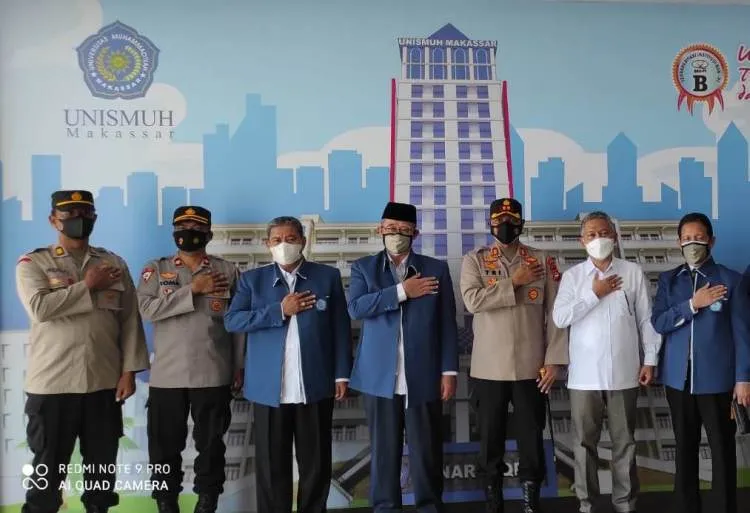Silaturahmi, Unismuh dan Polres Gowa Jalin Hubungan Baik
