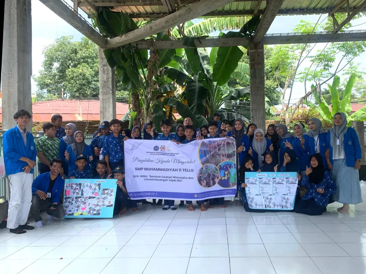 FEB Unismuh Makassar Tanamkan Jiwa Wirausaha dan Literasi Keuangan Sejak Dini